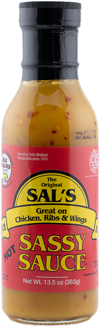 Original Sal's Sassy Sauce - HOT (3 Pack)