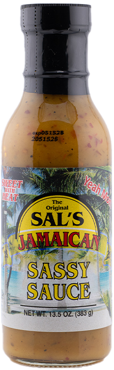 Sal's Jamaican Sassy Sauce - 13.5 oz (3 Pack)