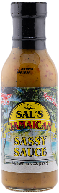 Sal's Jamaican Sassy Sauce - 13.5 oz (3 Pack)