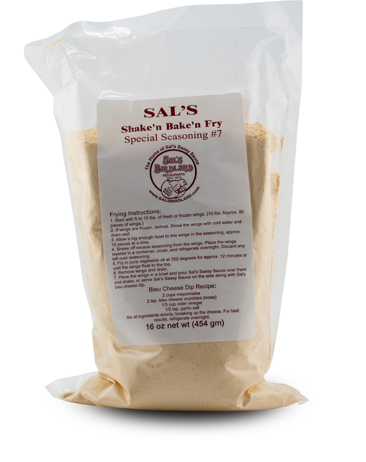 Sal's Special Seasoning #7 - 16 oz (3 Pack)