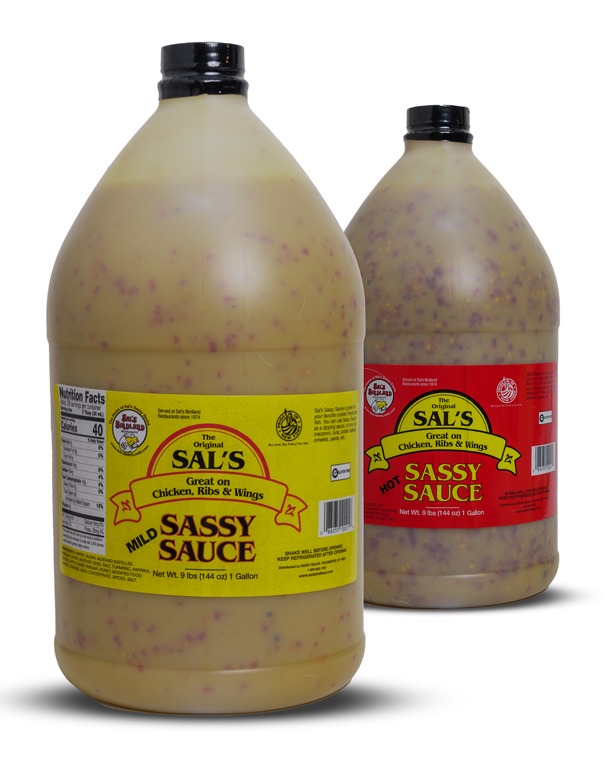 Sal's Sassy Sauce 1 Gallon