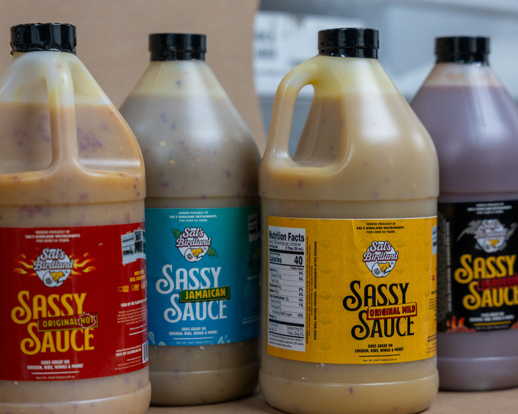 Sal's Sassy Sauce 1/2 Gallon