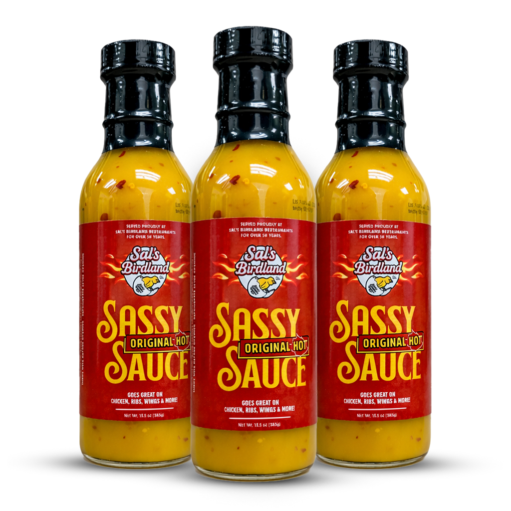 Original Sal's Sassy Sauce - HOT (3 Pack)