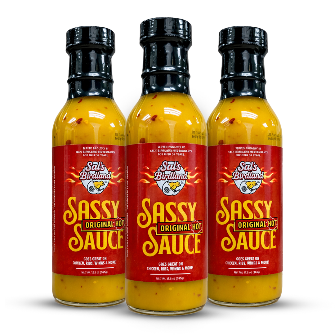 Original Sal's Sassy Sauce - HOT (3 Pack)