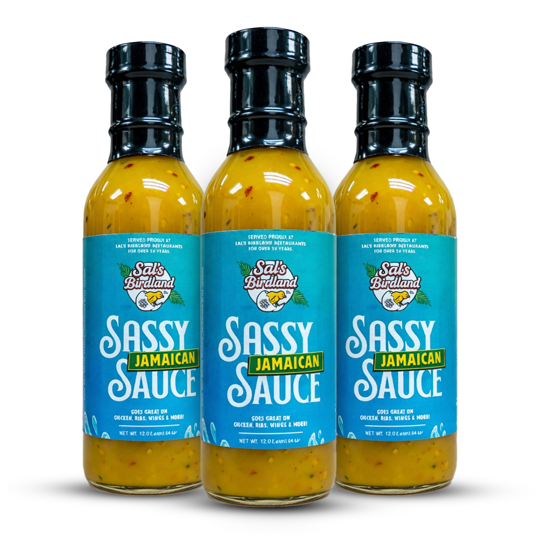 Sal's Jamaican Sassy Sauce - 13.5 oz (3 Pack)