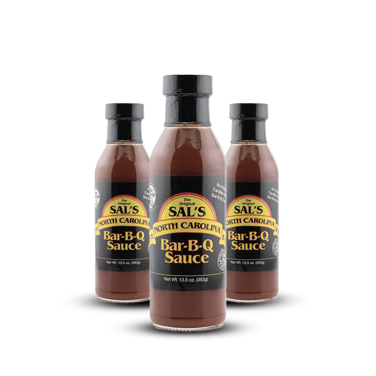 Sal's North Carolina Bar-B-Q Sauce - 13.5 oz (3 Pack)