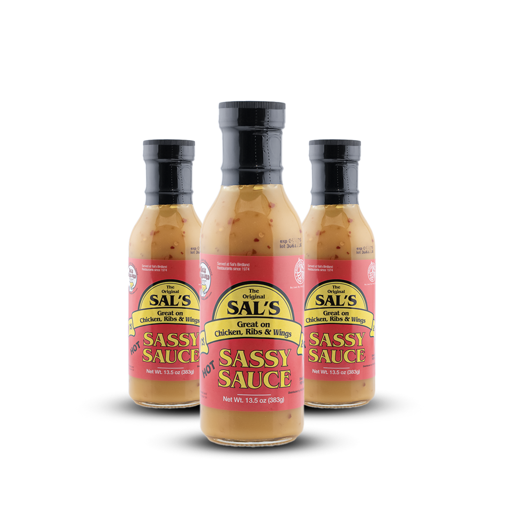Original Sal's Sassy Sauce - HOT (3 Pack)