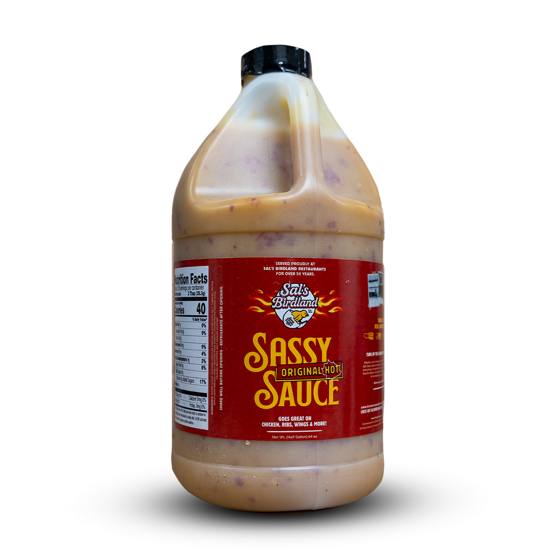 Sal's Sassy Sauce 1/2 Gallon Sal's Sassy Sauce 1/2 Gallon
