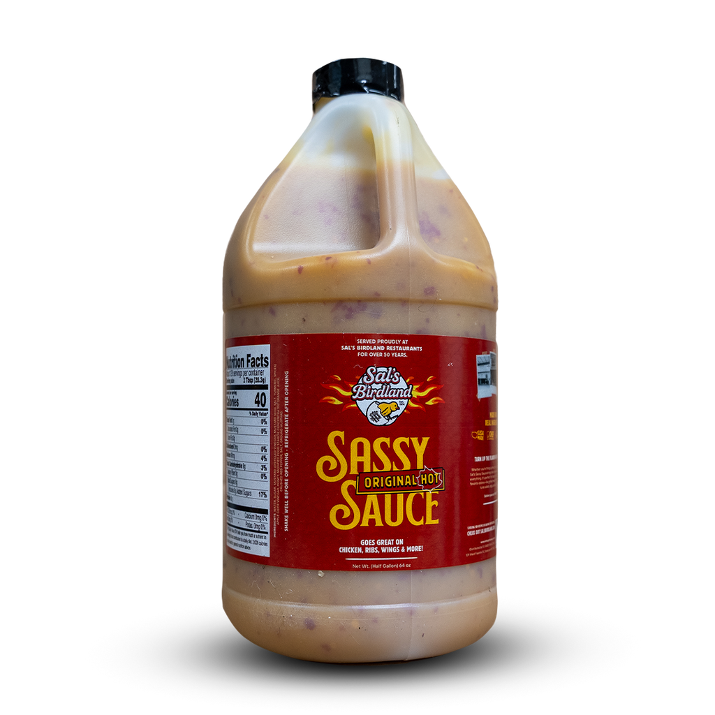 Sal's Sassy Sauce 1/2 Gallon