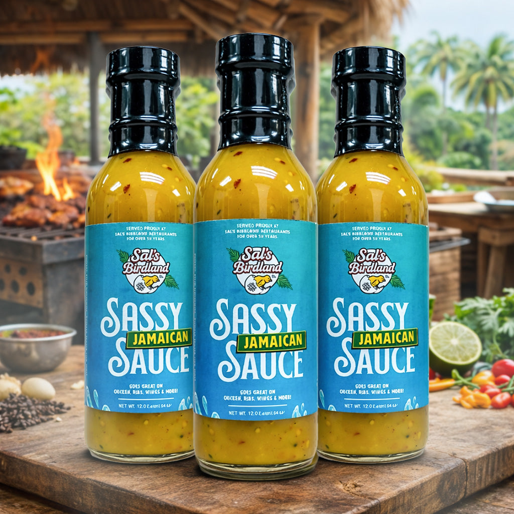 Sal's Jamaican Sassy Sauce - 13.5 oz (3 Pack)