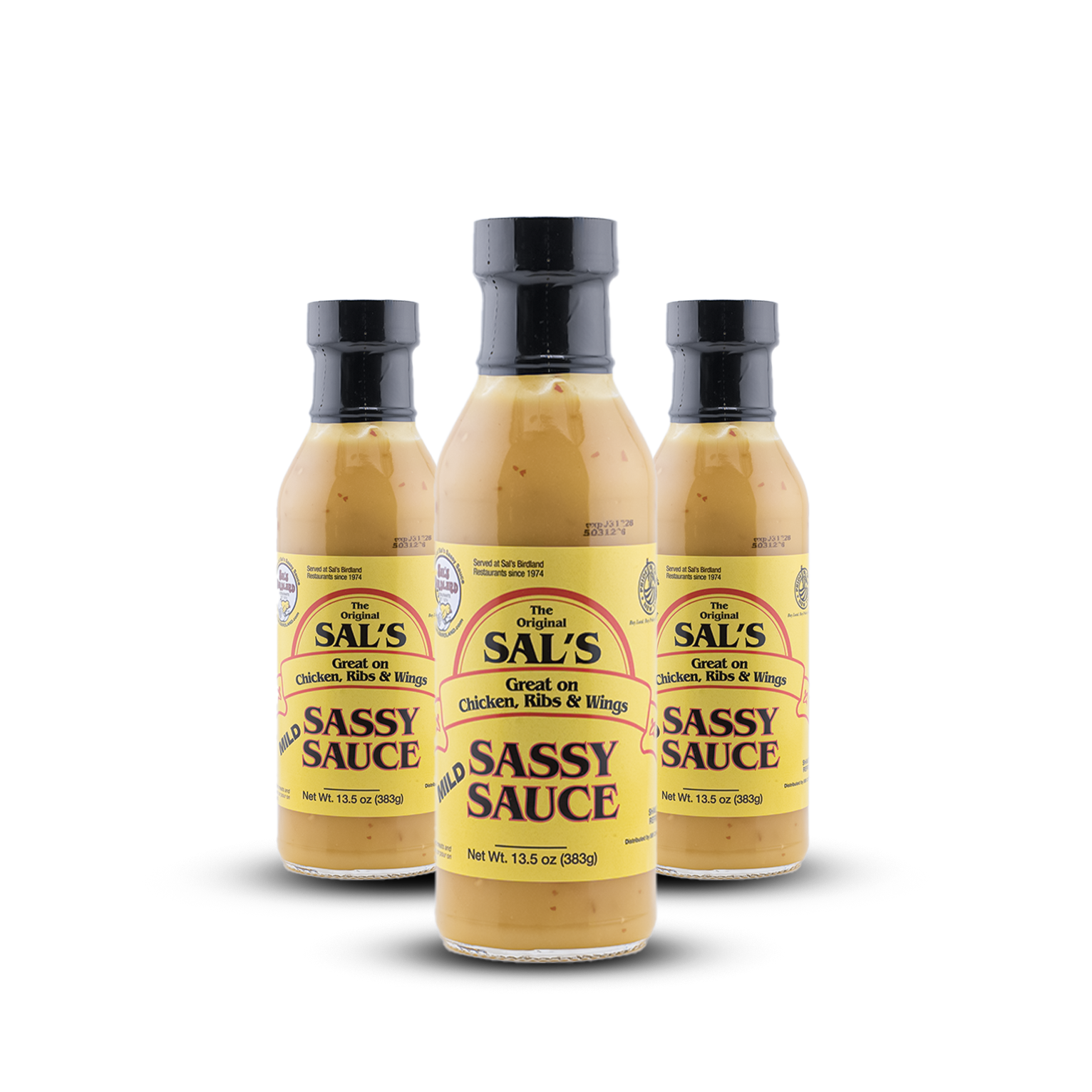 Original Sal's Sassy Sauce - Mild (3 Pack)