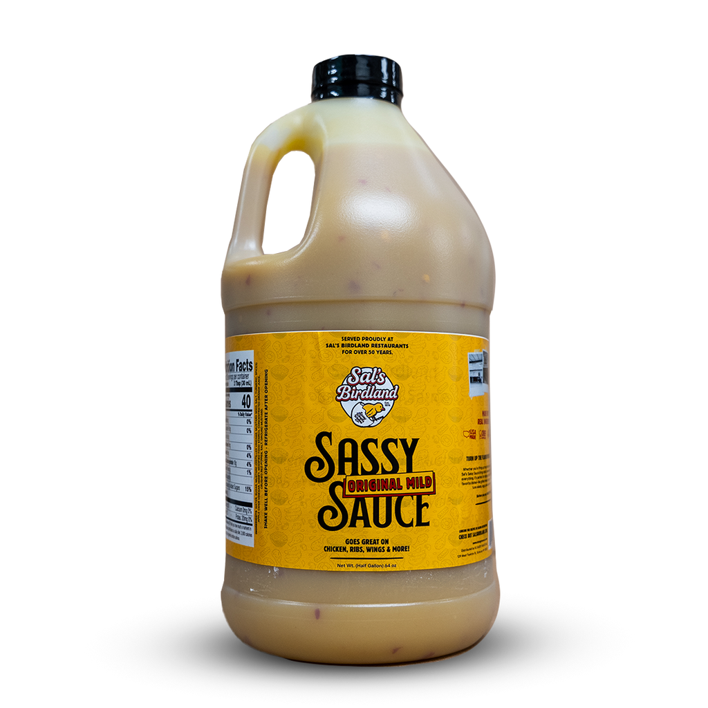 Sal's Sassy Sauce 1/2 Gallon