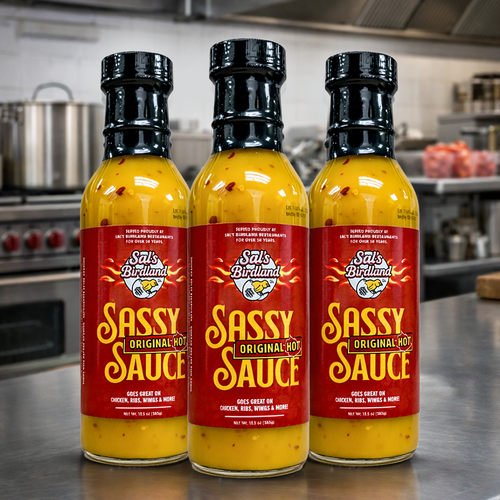 Original Sal's Sassy Sauce - HOT (3 Pack)